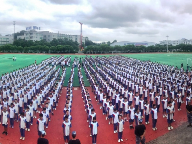 2024年7月31日东莞高三学子军训